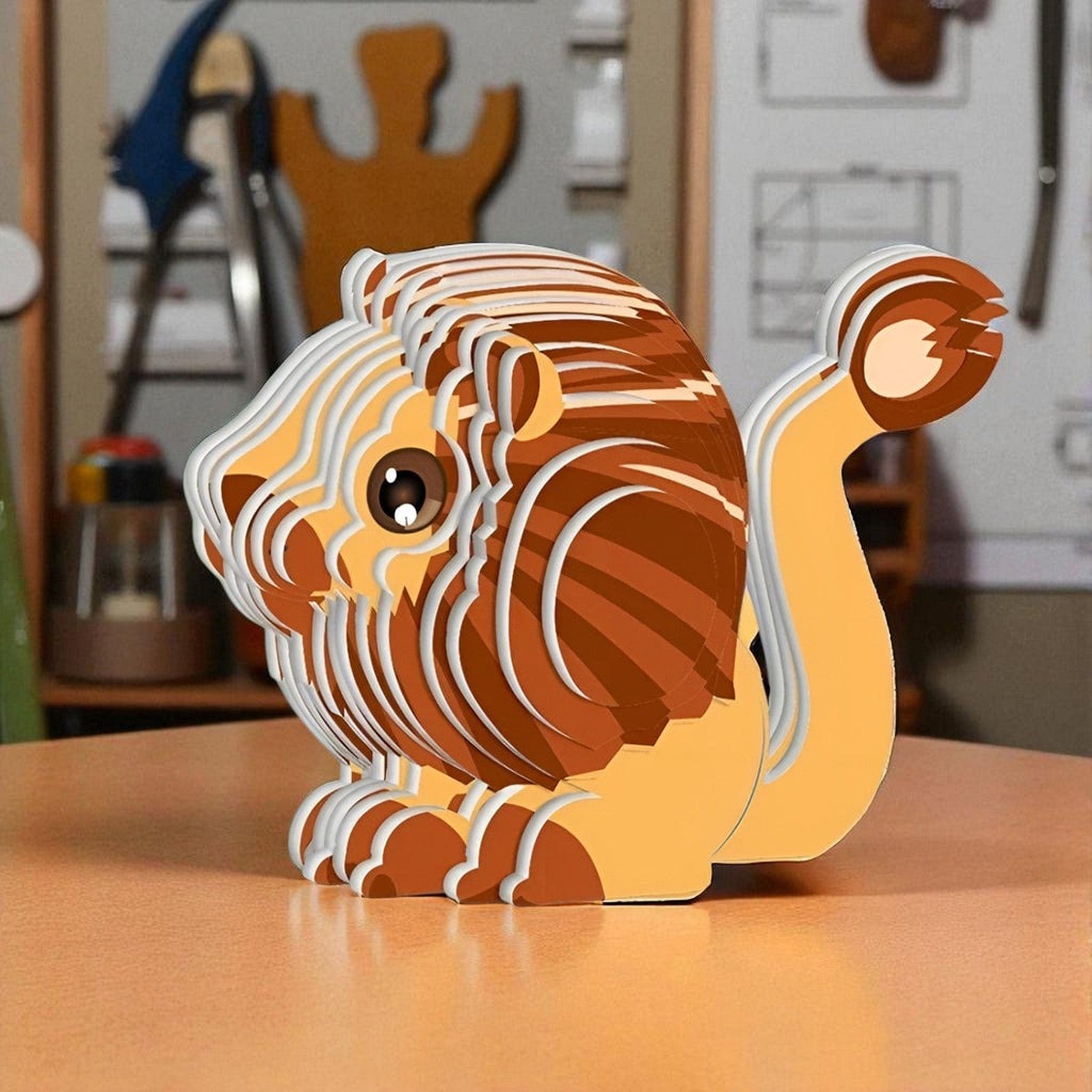 Puzzle 3d Lion : Construisez une œuvre majestueuse et captivante