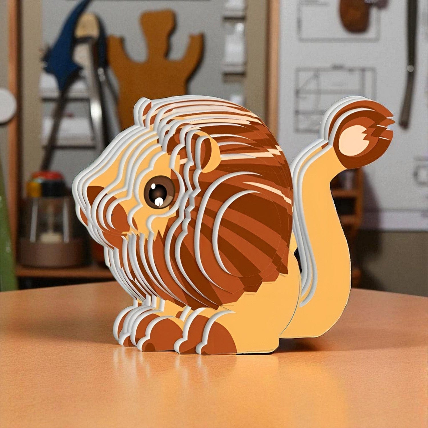 Puzzle 3d Lion : Construisez une œuvre majestueuse et captivante