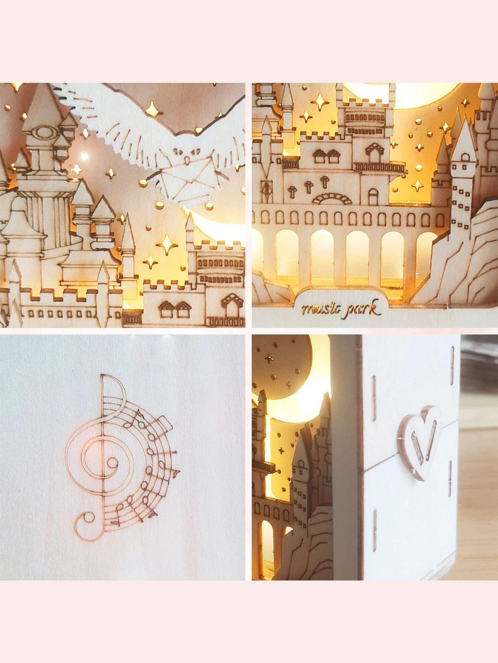 Puzzle 3D Lumineux : Découvrez des chefs-d'œuvre lumineux à assembler !