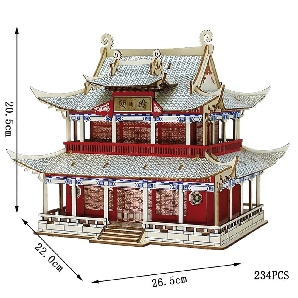 Puzzle 3d Maison Chinoise : Construisez Un Chef-d'œuvre Unique !