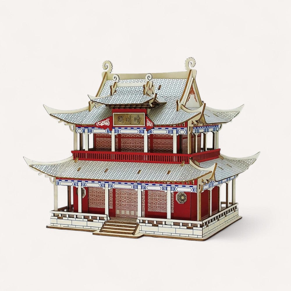 Puzzle 3d Maison Chinoise : Construisez Un Chef-d'œuvre Unique !