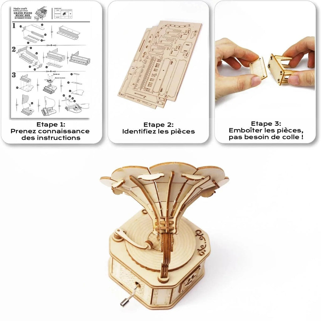 Puzzle 3D Musique incontournable : découvrez des mélodies uniques qui captivent