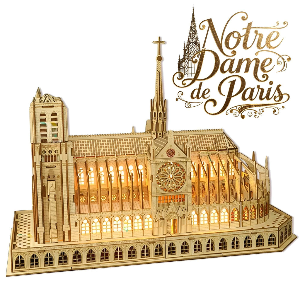 Puzzle 3D Notre Dame De Paris : Découvrez ses secrets et trésors cachés