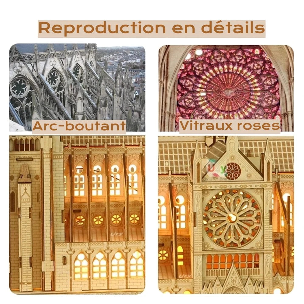 Puzzle 3D Notre Dame De Paris : Découvrez ses secrets et trésors cachés