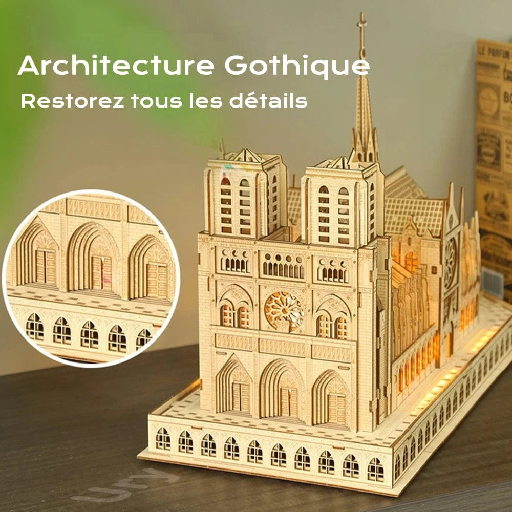 Puzzle 3D Notre Dame De Paris : Découvrez ses secrets et trésors cachés