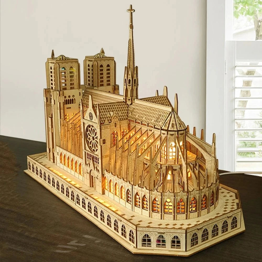 Puzzle 3D Notre Dame De Paris : Découvrez ses secrets et trésors cachés