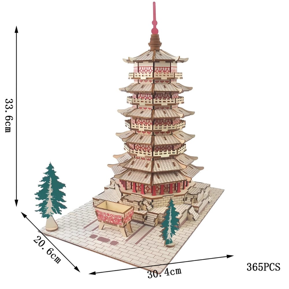 Puzzle 3d Pagode – Construisez un chef-d'œuvre unique