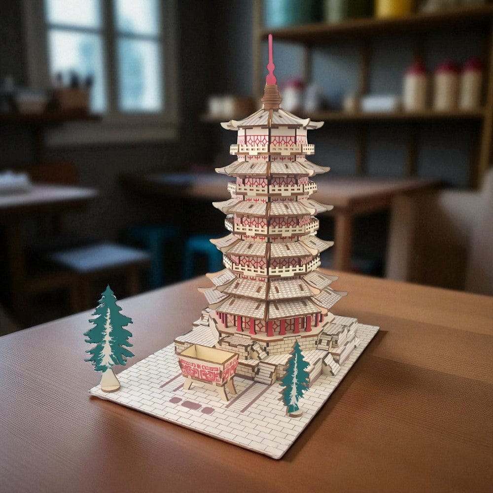 Puzzle 3d Pagode – Construisez un chef-d'œuvre unique