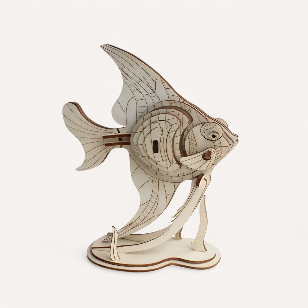 Puzzle 3D Poisson – Assemblez et Découvrez une Création Marine Unique
