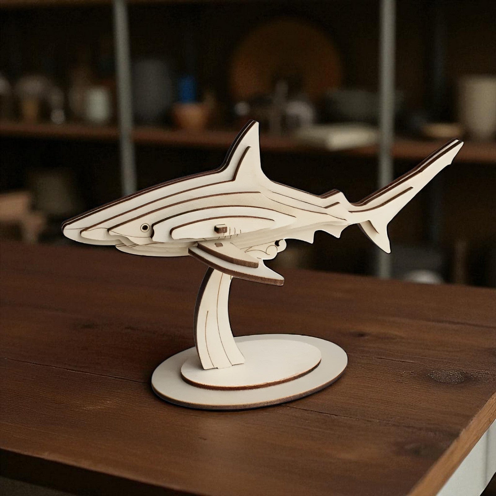 Puzzle 3D Requin – Construisez Une Créature Marine Impressionnante