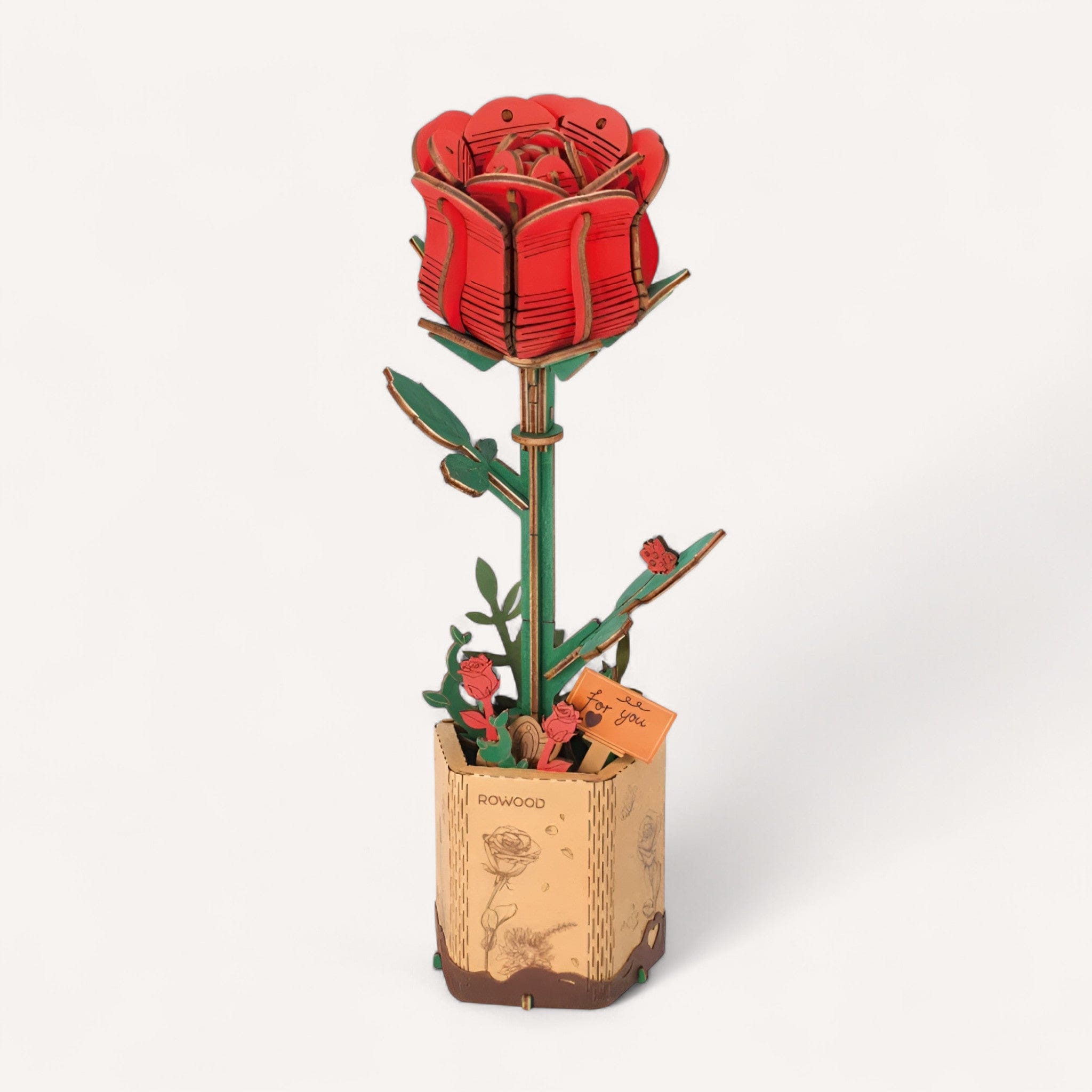 Puzzle 3d Rose – Construisez une œuvre d'art unique !