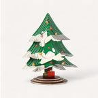 Puzzle 3D Sapin De Noël - Créez Une Décoration Festive Unique