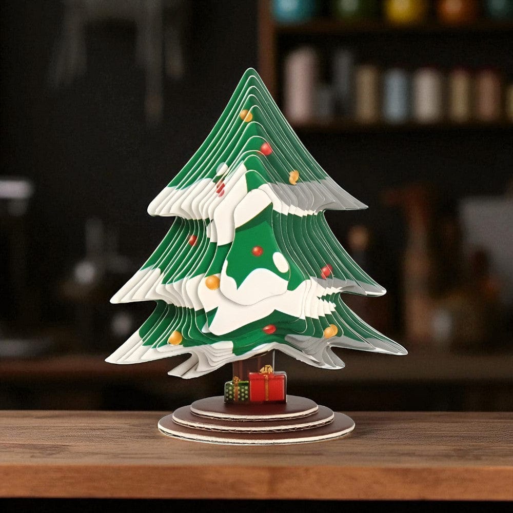 Puzzle 3D Sapin De Noël - Créez Une Décoration Festive Unique