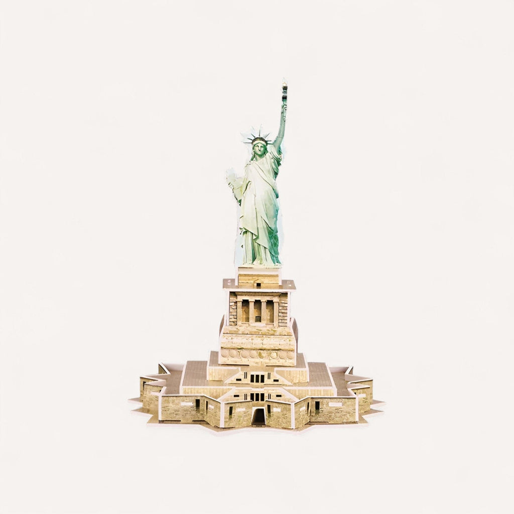 Puzzle 3D Statue De La Liberté – Construisez Une Icône Unique!