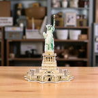 Puzzle 3D Statue De La Liberté – Construisez Une Icône Unique!