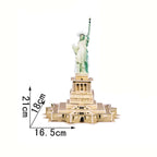 Puzzle 3D Statue De La Liberté – Construisez Une Icône Unique!
