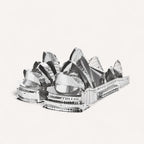 puzzle 3d sydney opera house : Découvrez l’icône architecturale incontournable