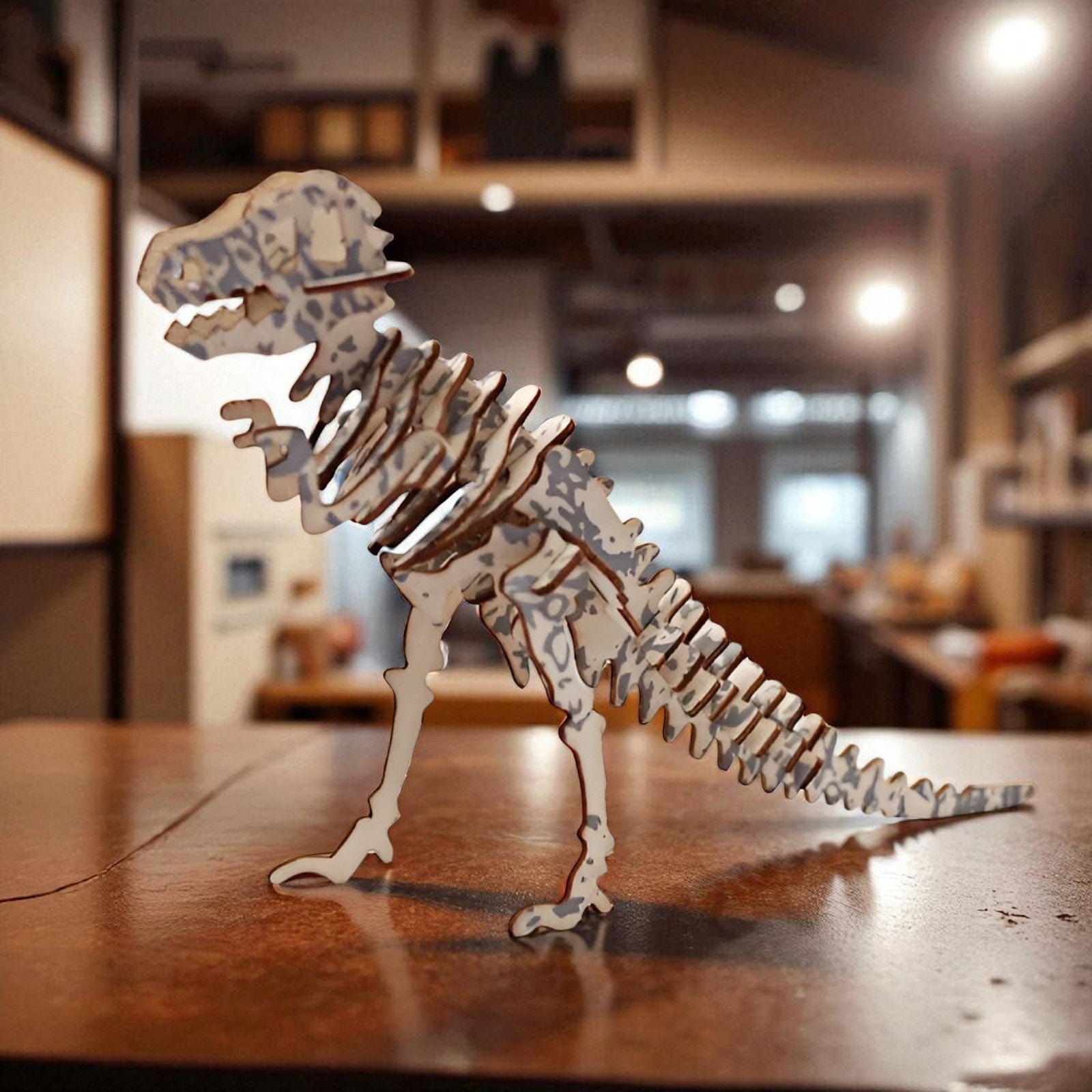 Puzzle 3d T Rex – Construisez une créature préhistorique unique !