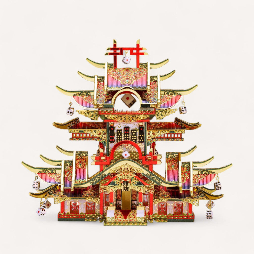 Puzzle 3d Temple Chinois – Construisez un chef-d'œuvre unique et captivant !