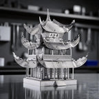 Puzzle 3d Temple Métal : Assemblez et Découvrez un Chef-d'œuvre Unique !