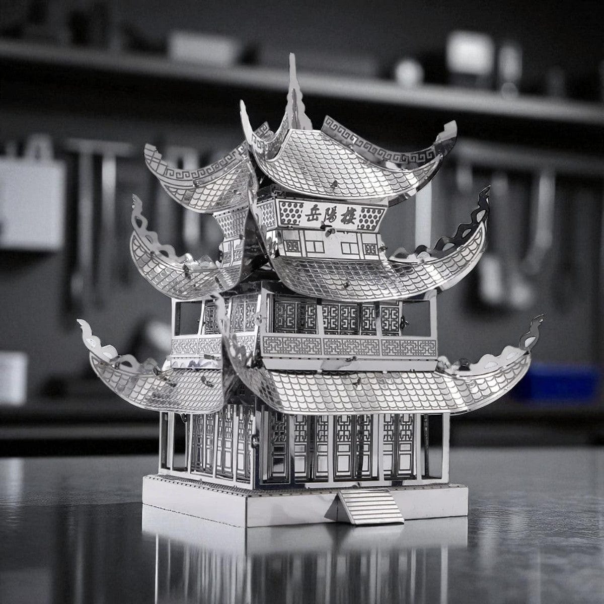 Puzzle 3d Temple Métal : Assemblez et Découvrez un Chef-d'œuvre Unique !