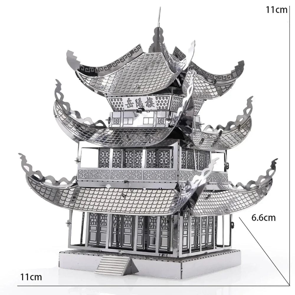Puzzle 3d Temple Métal : Assemblez et Découvrez un Chef-d'œuvre Unique !