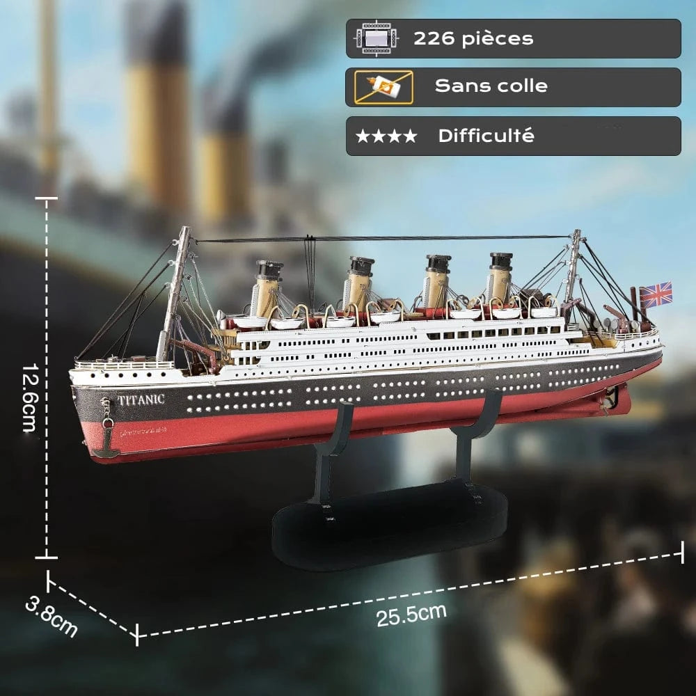 Puzzle 3D Titanic : Découvrez les trésors uniques et captivants de ce navire mythique !