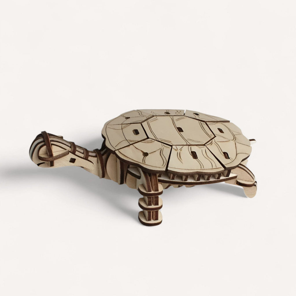 Puzzle 3D Tortue – Assemblez Une Créature Marine Majestueuse