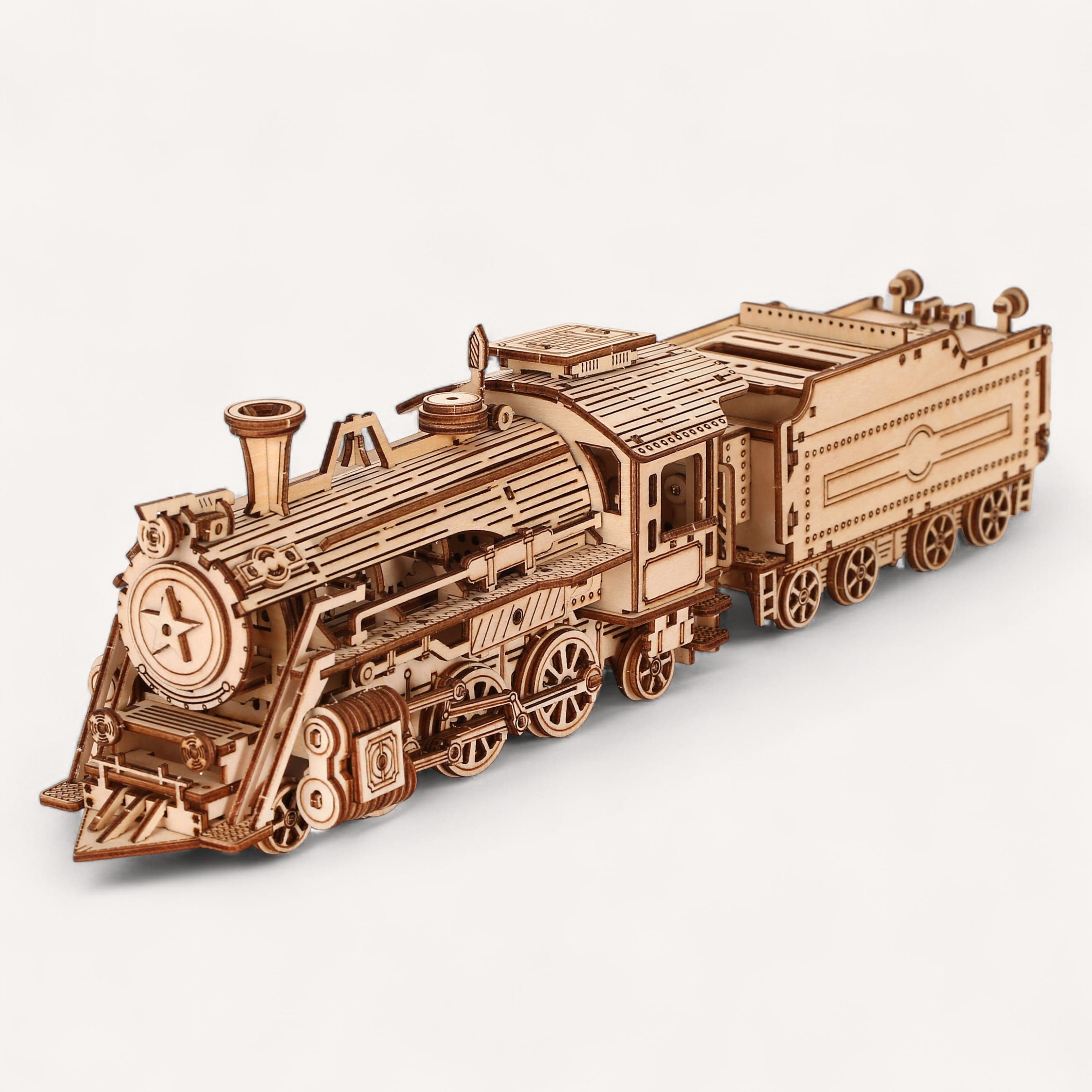 Puzzle 3D Train : Construisez des modèles uniques et captivants !