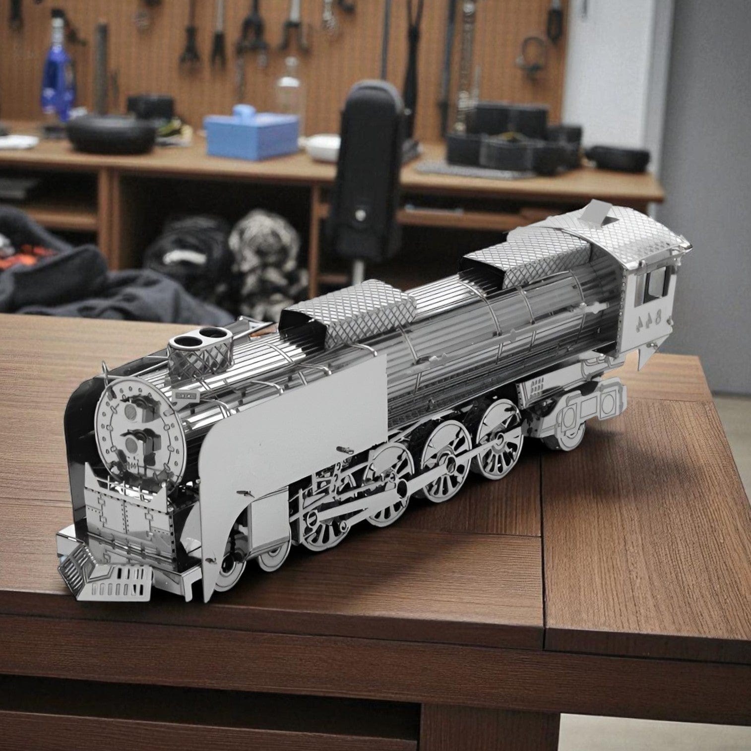 Puzzle 3D Train Métal – Construisez un chef-d’œuvre fascinant!