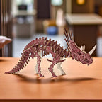 Puzzle 3d Triceratops – Assemblez un dinosaure préhistorique fascinant !