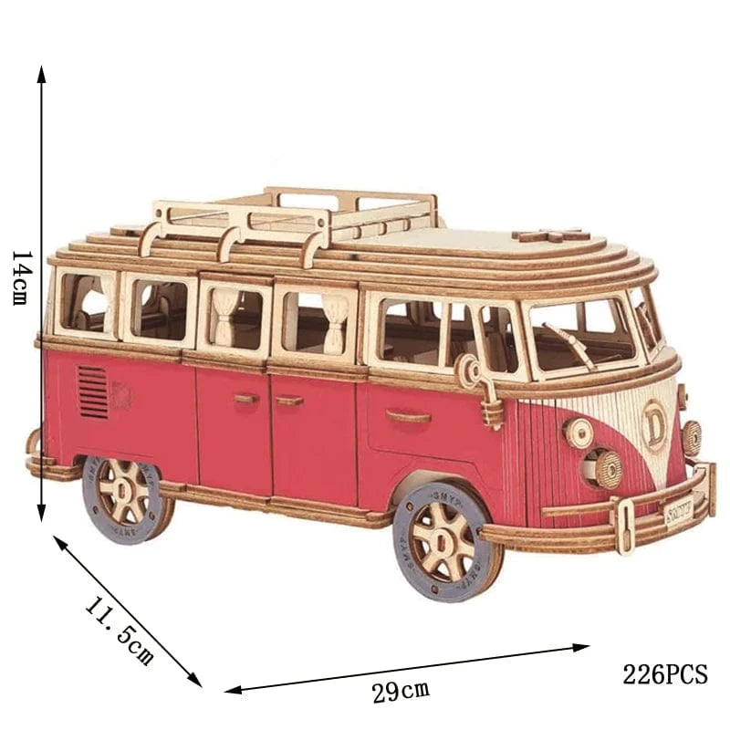 Puzzle 3D Van : découvrez les modèles incontournables pour vos aventures uniques