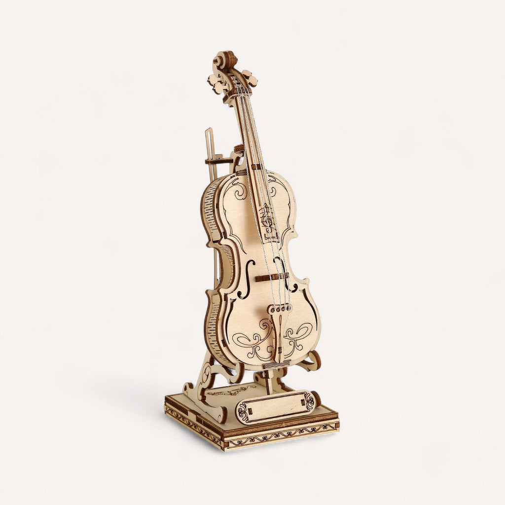 Puzzle 3D Violon – Assemblez et Émerveillez avec Un Chef-d’Œuvre Unique