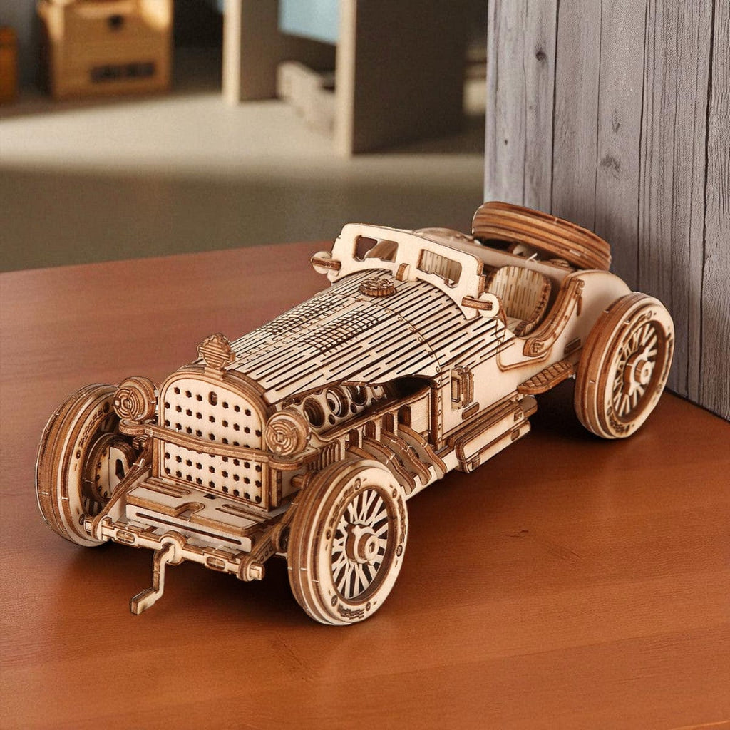 Puzzle 3d Voiture Ancienne : Assemblez un Chef-d’Œuvre Rétro en Bois