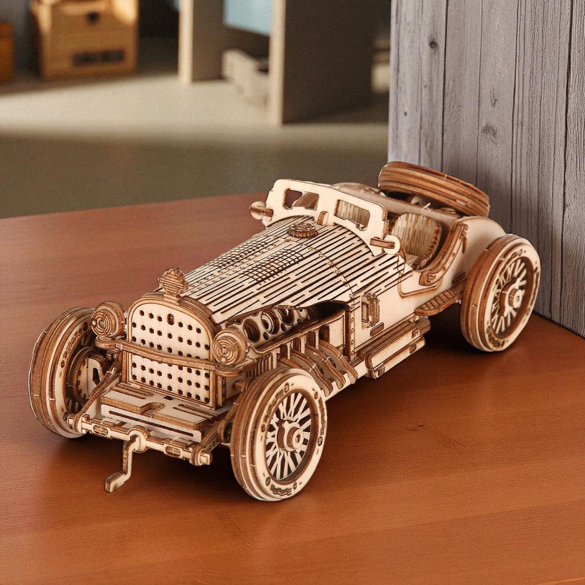 Puzzle 3d Voiture Ancienne : Assemblez un Chef-d’Œuvre Rétro en Bois