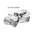 Puzzle 3D Voiture De Course – Assemblez, Vivez et Gagnez!