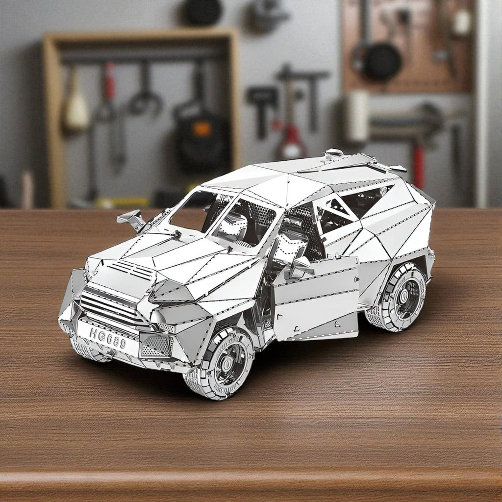 Puzzle 3D Voiture De Course – Assemblez, Vivez et Gagnez!