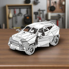 Puzzle 3D Voiture De Course – Assemblez, Vivez et Gagnez!