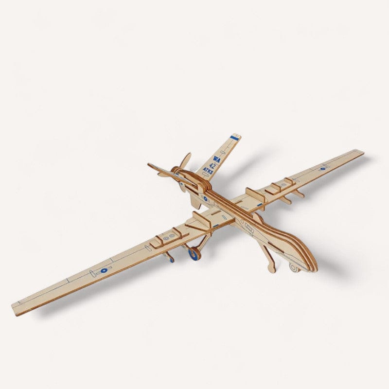 Puzzle Avion En Bois 3d : Construisez, Volez & Émerveillez-vous !