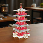 Puzzle Chinois 3d En Bois : Construisez un Chef-d’œuvre Unique !