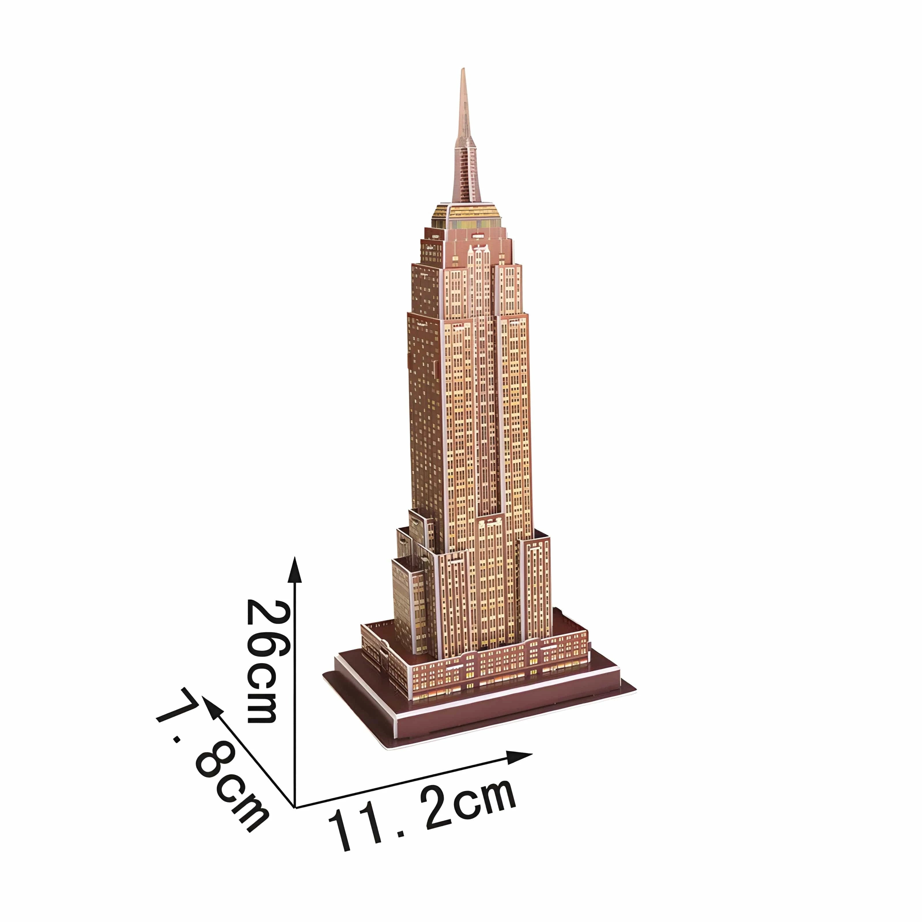 Puzzle Empire State Building 3D : Construisez un chef-d'œuvre unique !
