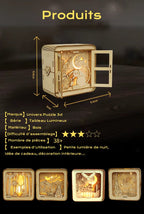 Puzzle En 3D Lumineux – Créez des œuvres magiques et captivantes !