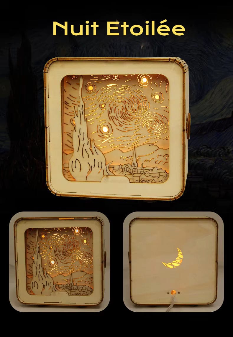 Puzzle En 3D Lumineux – Créez des œuvres magiques et captivantes !