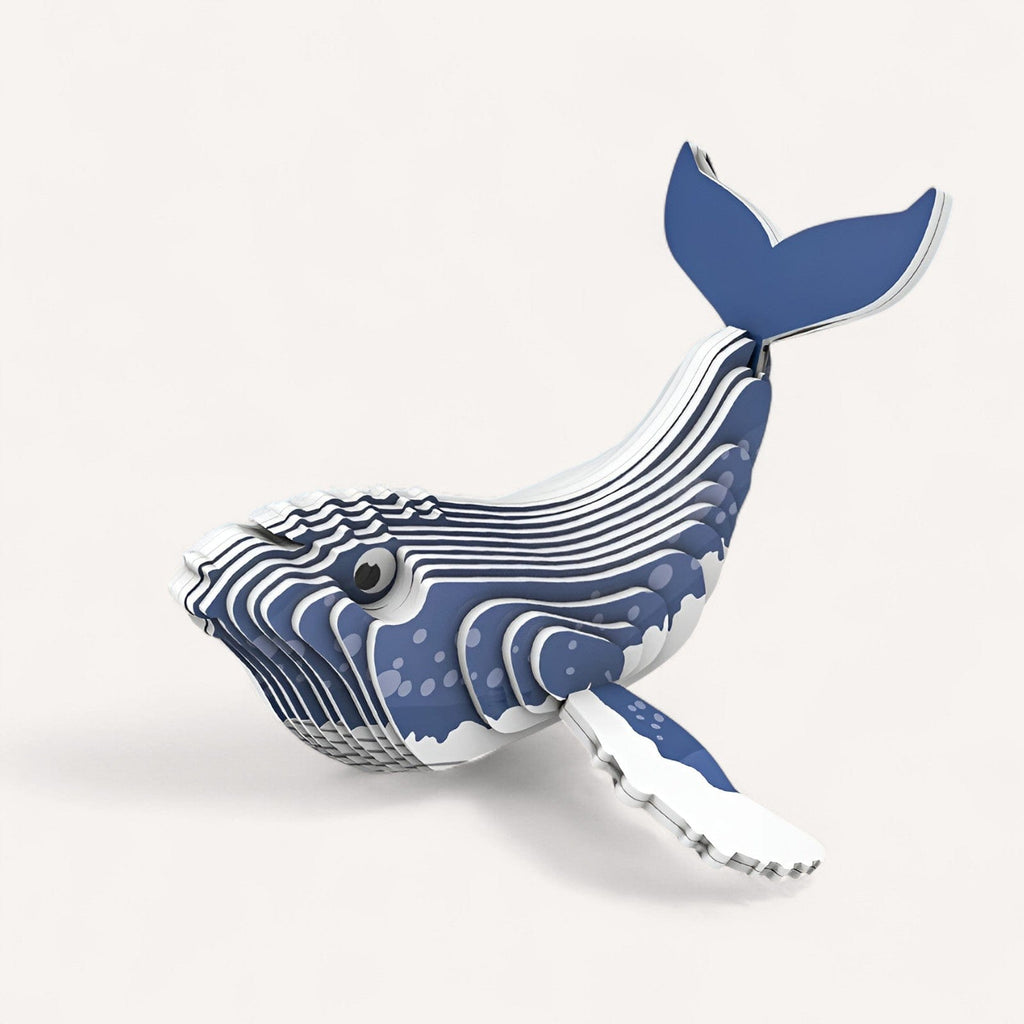 Puzzle En Bois 3d Baleine - Découvrez un jeu captivant et éducatif!