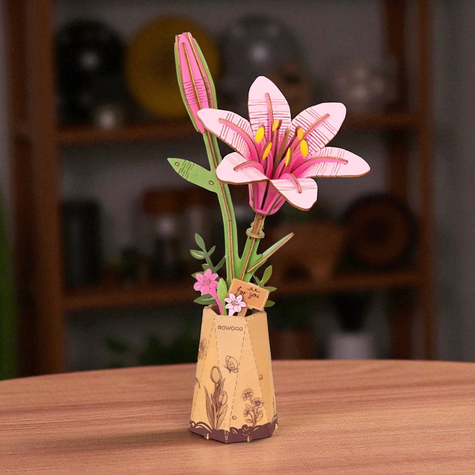 Puzzle Fleur 3d - Découvrez l'Art en Volume Unique