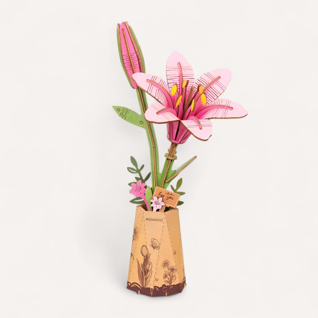 Puzzle Fleur 3d - Découvrez l'Art en Volume Unique