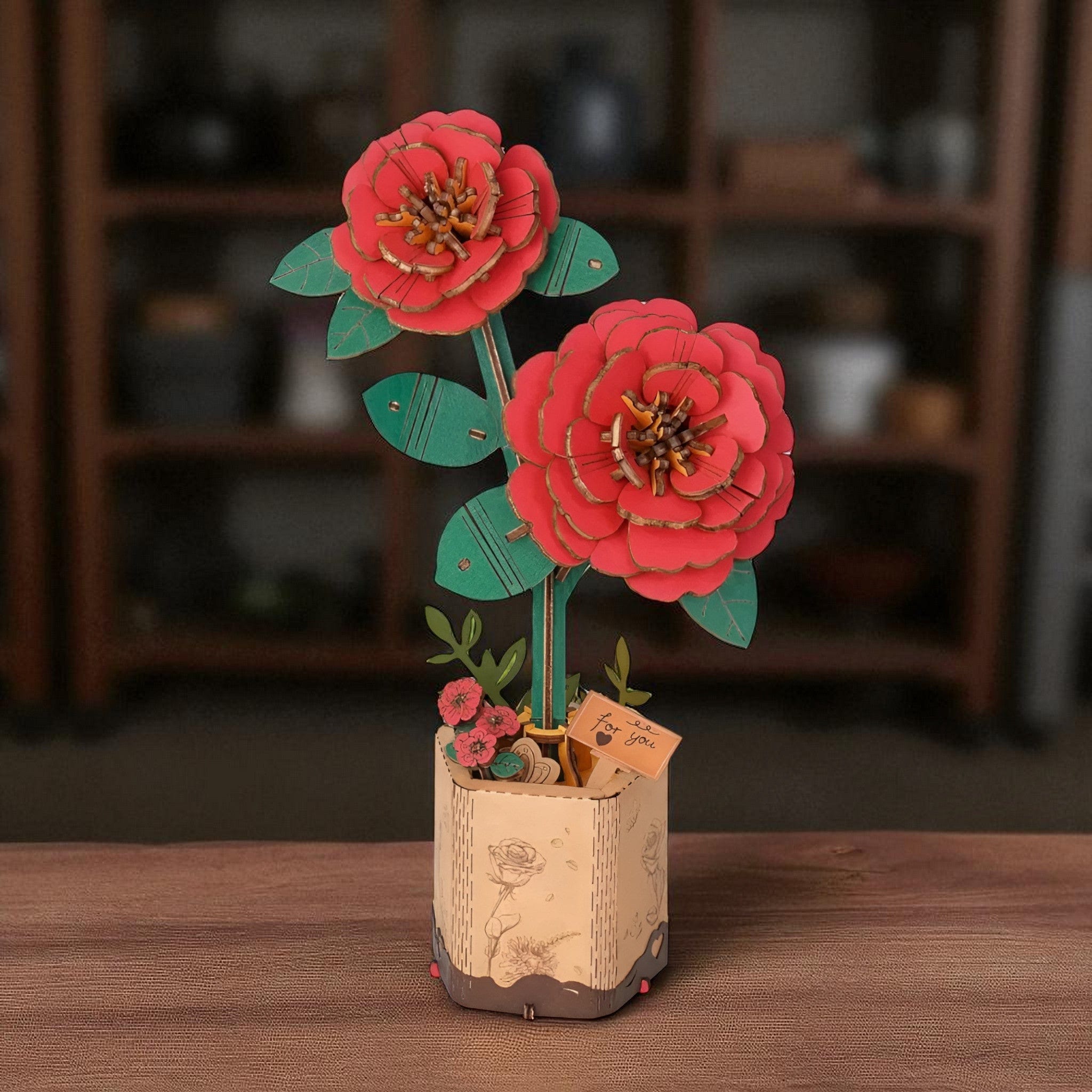 Puzzle Fleurs 3d – Assemblez la Beauté en Relief Unique