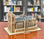 Puzzle Notre Dame De Paris 3D – Construisez l’icône en relief unique