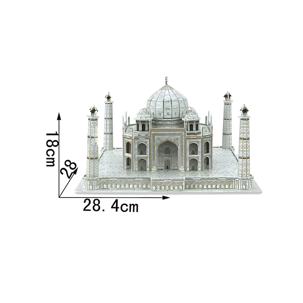 Puzzle Taj Mahal 3D : Construisez la splendeur en relief unique !