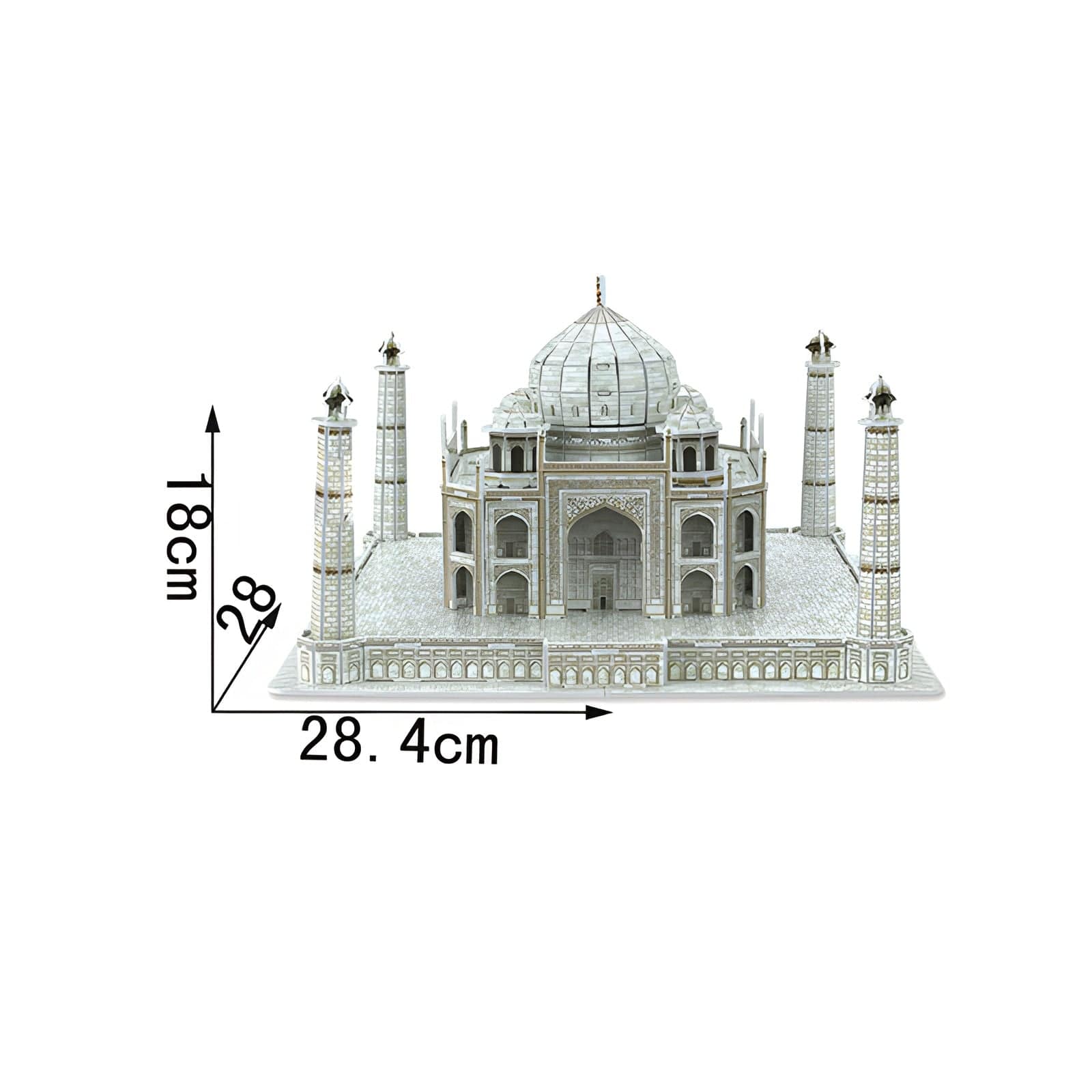 Puzzle Taj Mahal 3D : Construisez la splendeur en relief unique !